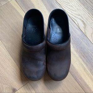 Dansko Oiled Leather Clogs